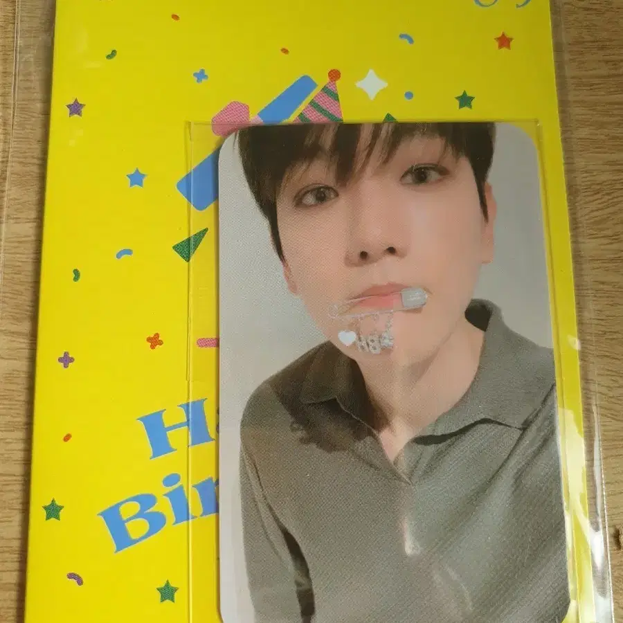 엑소 생일 포카 백현
