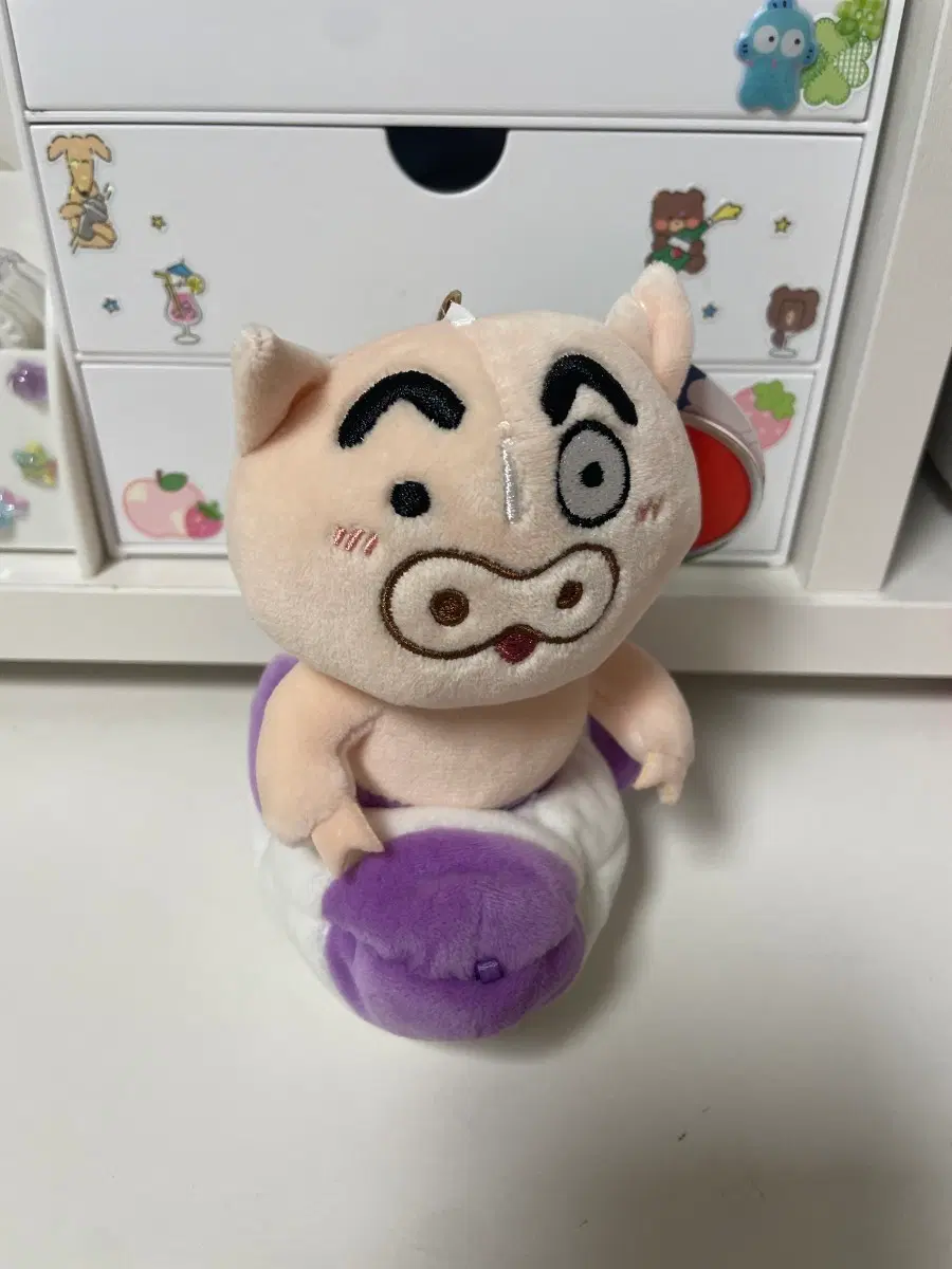 부리부리(짱구)인형 키링