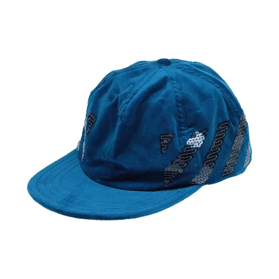 Off-White Sequin embellished velvet baseball cap