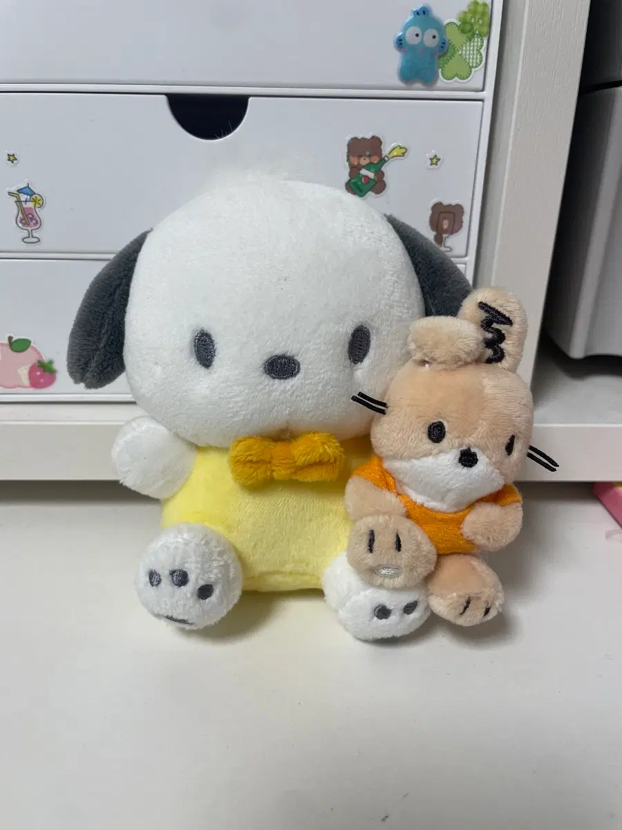 산리오 포차고 인형 키링