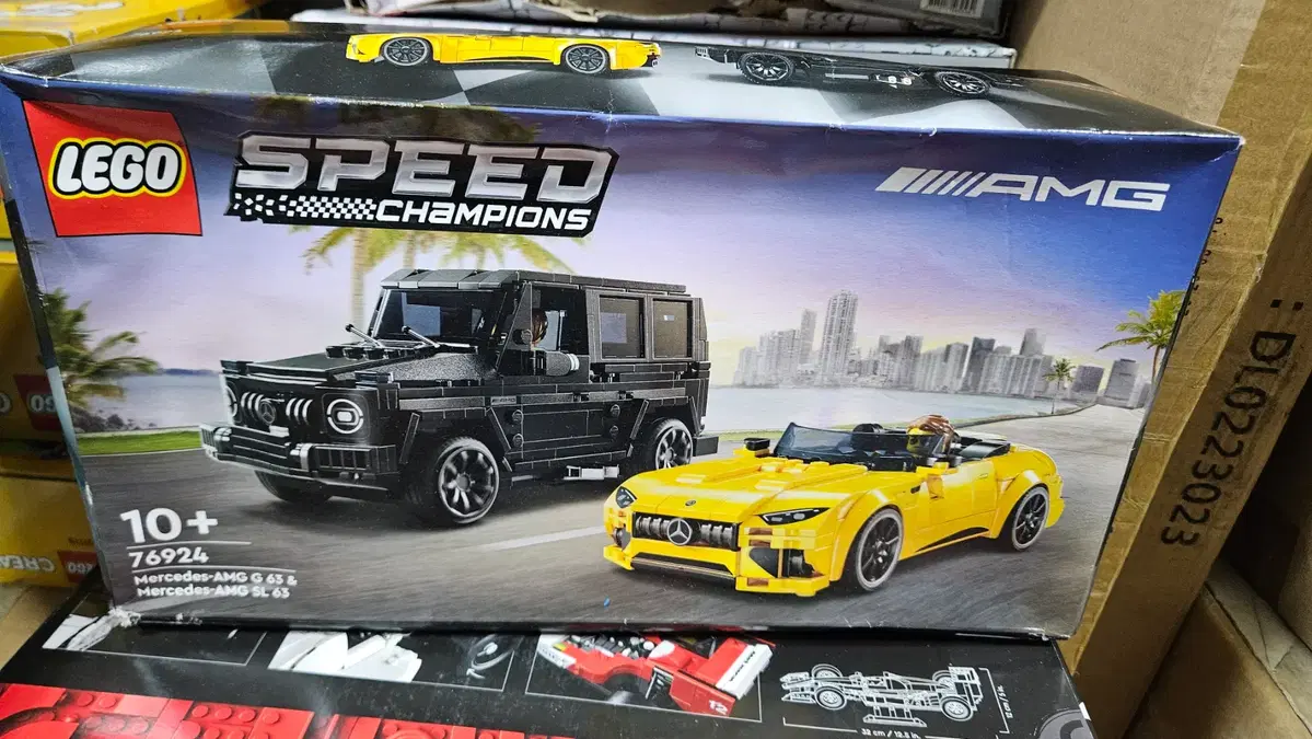레고 76924 AMG G63과 AMG SL 63 미개봉 박스훼손