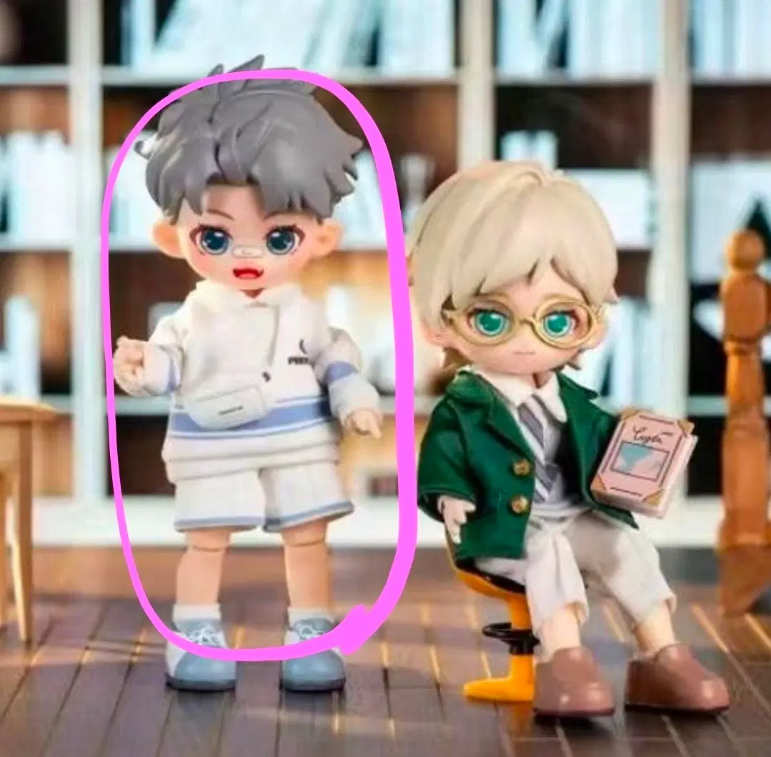 SIMONTOYS 캠퍼스 블라인드돌 구체관절 BJD 체육특기생 오비츠 넨도호환