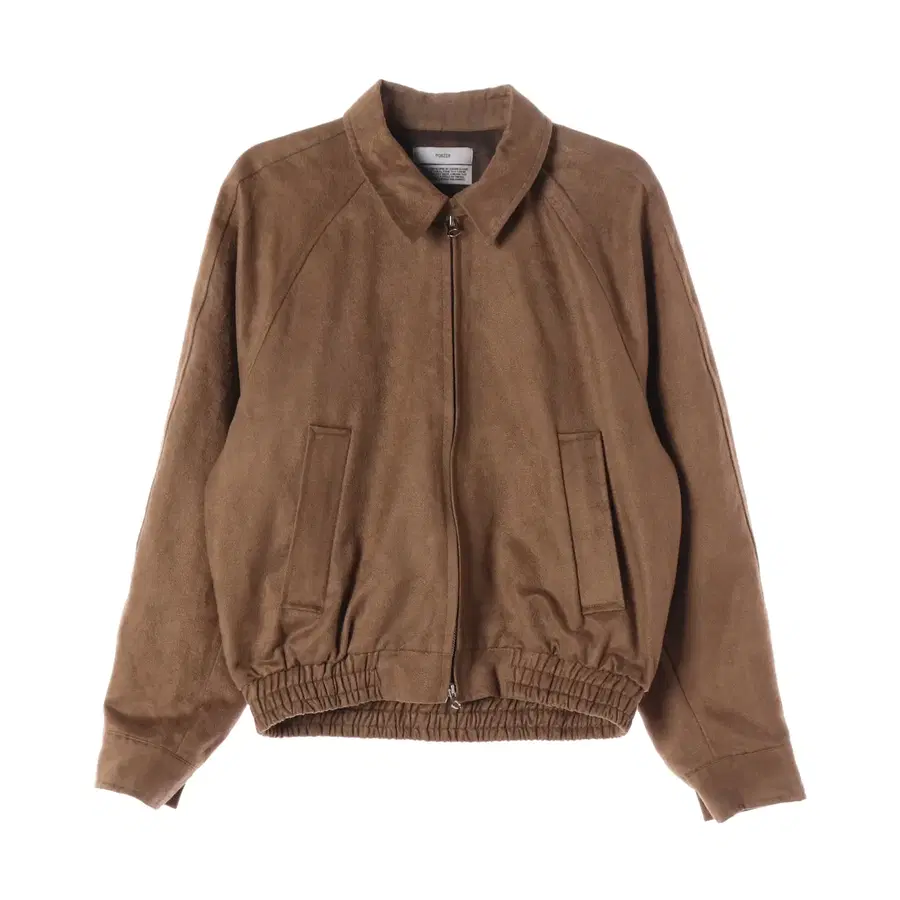 포저 23FW 스웨이드 해링턴 클래식 블루종 점퍼
