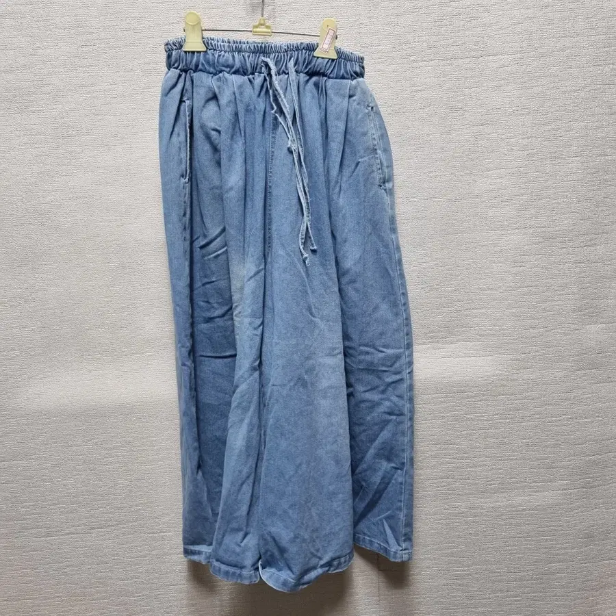 b346 청바지 와이드 팬츠