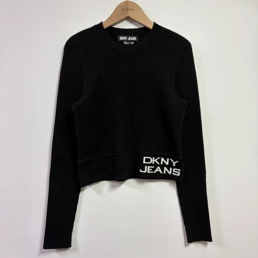 [S] DKNY 진 크롭 니트