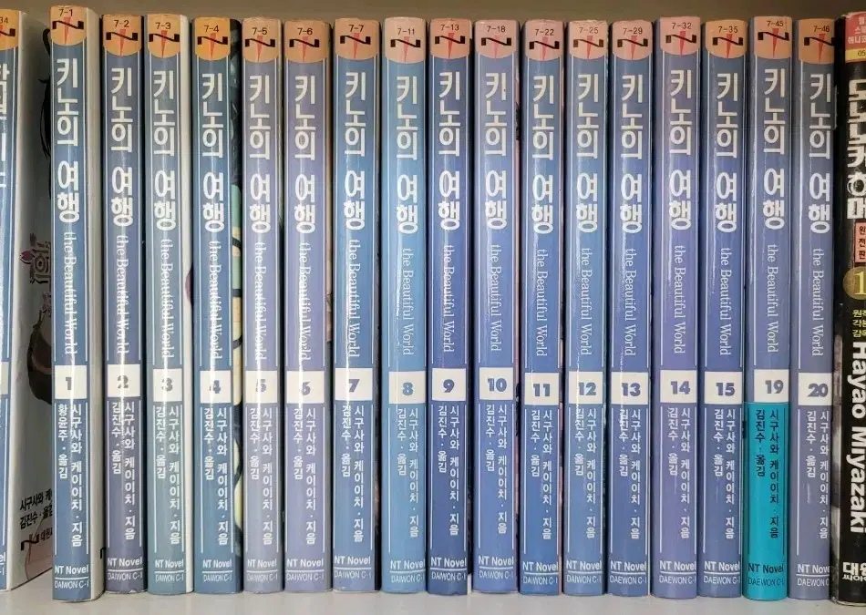 키노의 여행 1~15, 19, 20, 학원키노 1~5