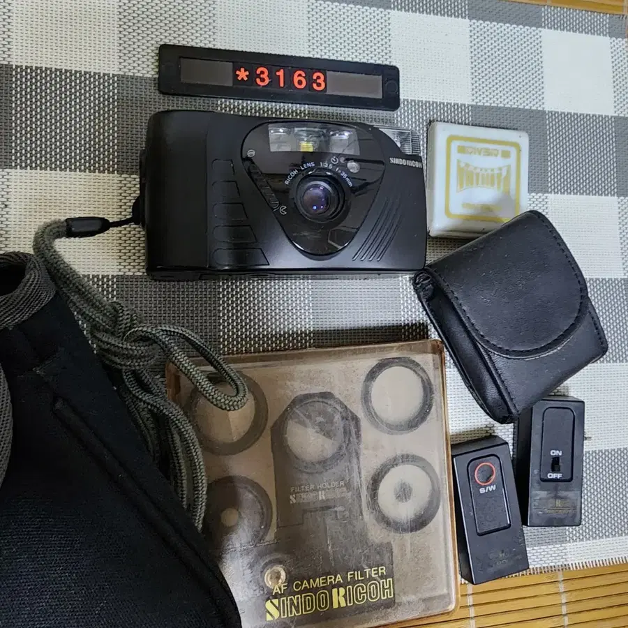 신도리코 FF-9D 필름카메라 가방세트