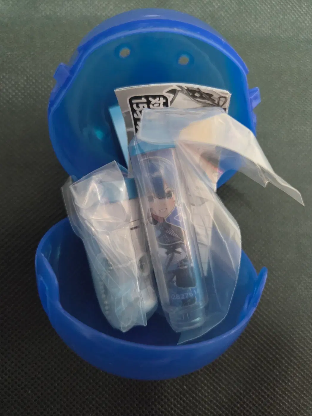 가샤폰 가챠 홀로라이브 미니이처 펜라이트1 호시마치 스이세이 미개봉
