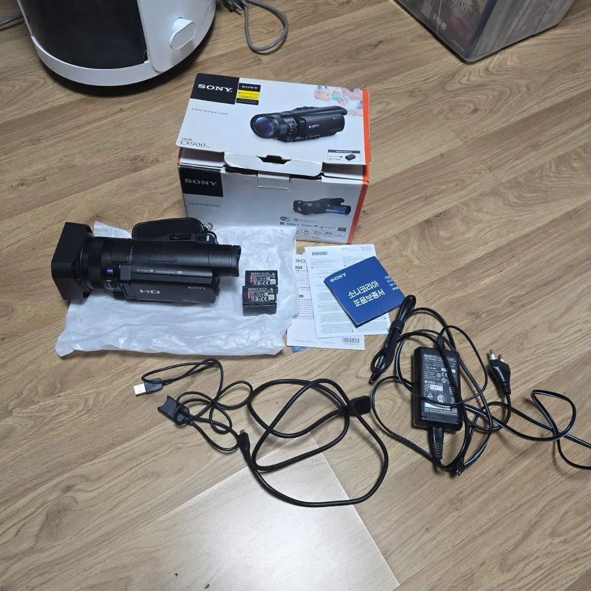 소니 핸디캠 CX900 캠코더