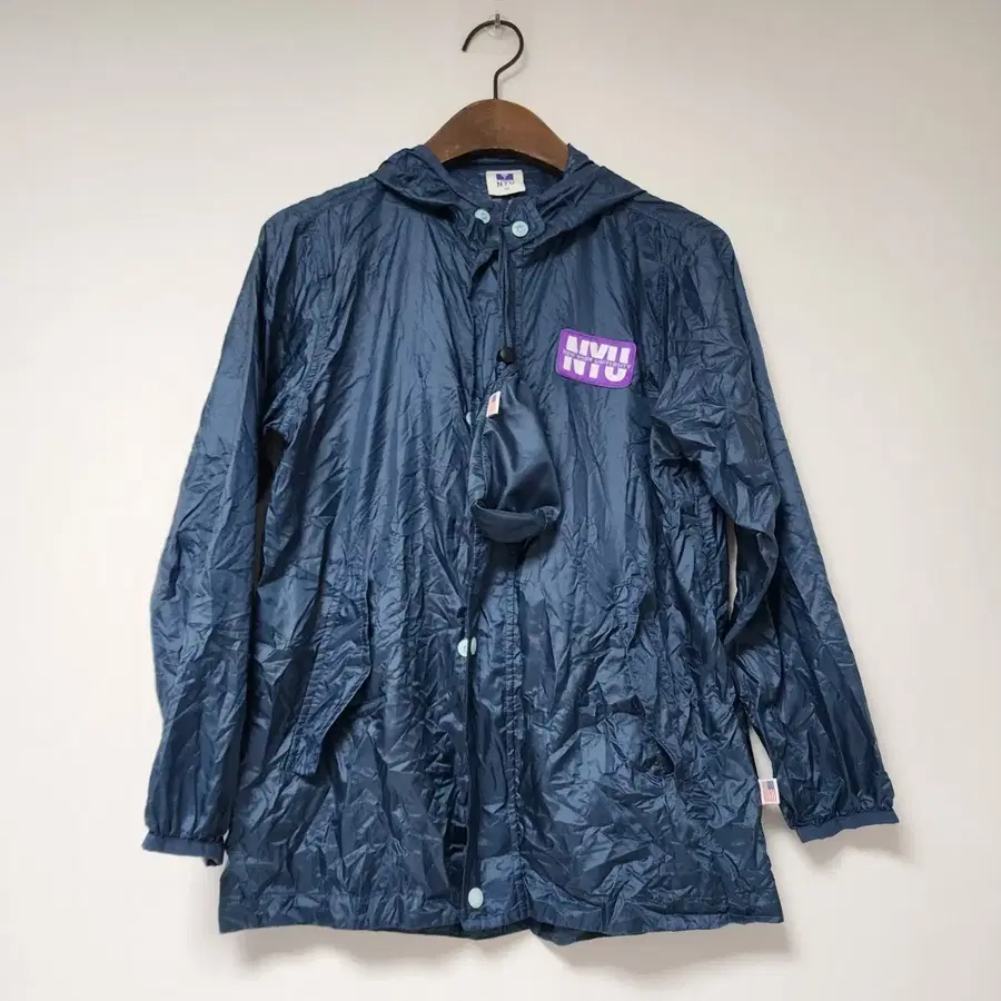 키즈) NYU 윈드브레이커 블루 150