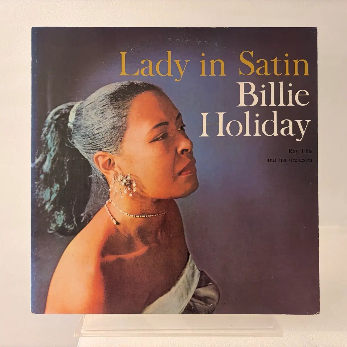 재즈명반 빌리홀리데이 Lady In Satin Billie Holiday LP 레코드
