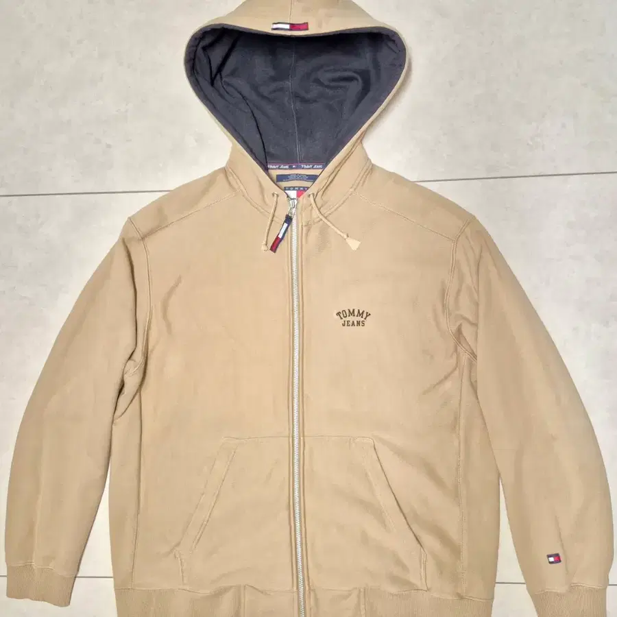 Tommy Jeans 90's VTG. SIDE-PANEL FULL-ZIP HOODIE (M)