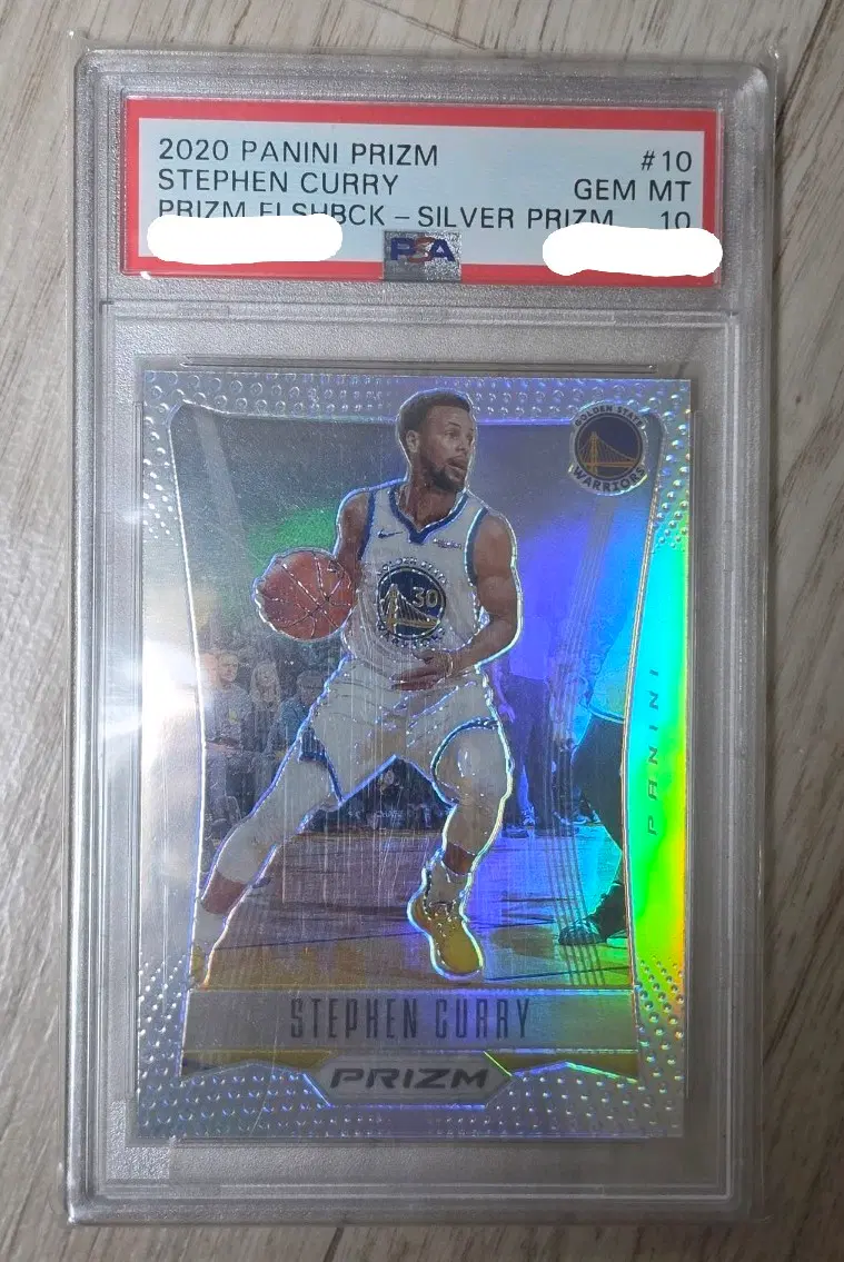 2020 프리즘 스테판 커리 실버 PSA 10