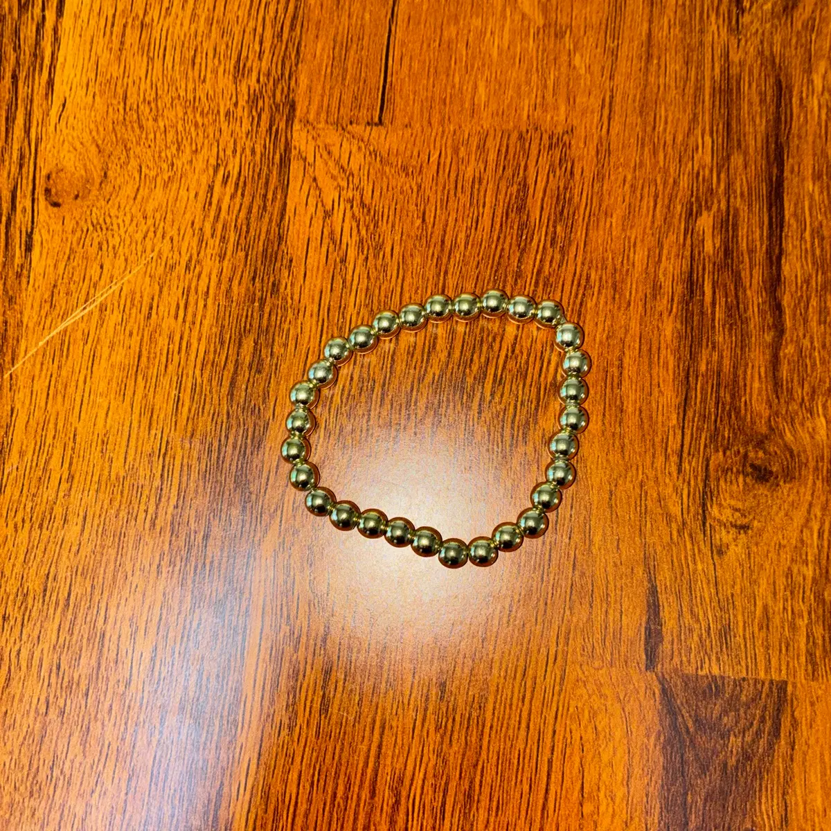 Knife gold bracelet