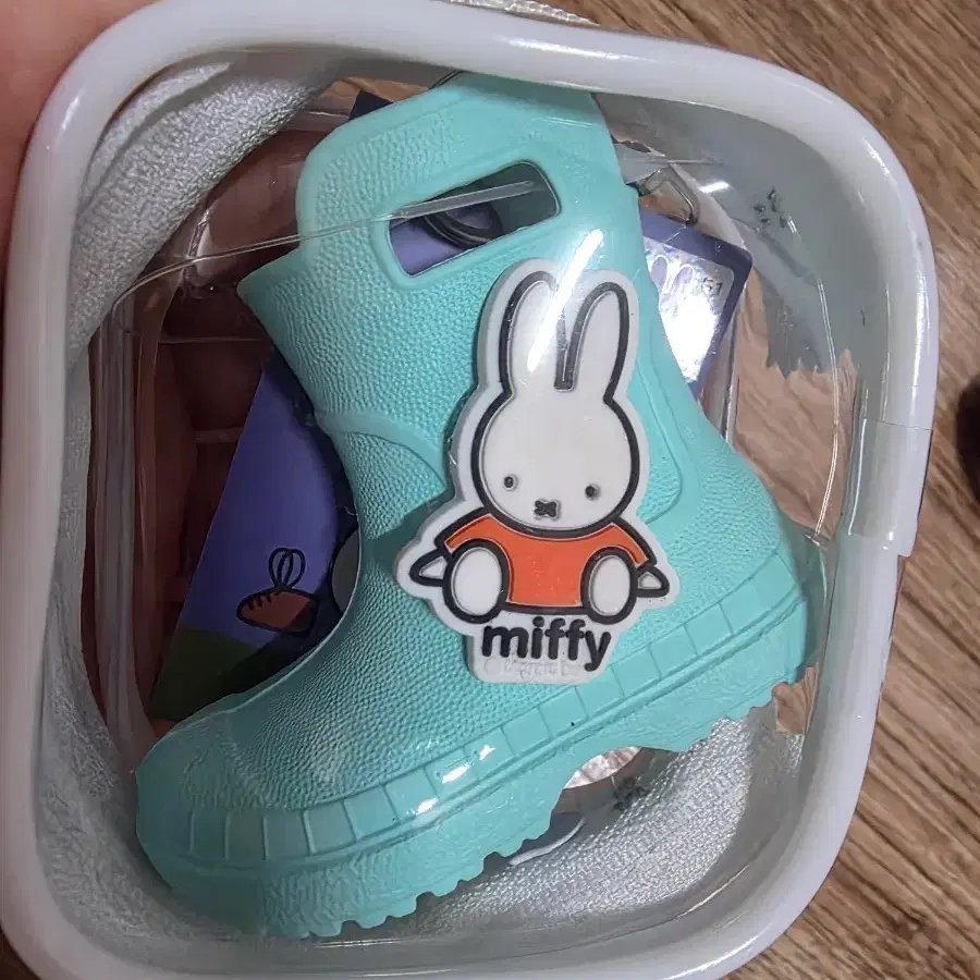 미피 장화 키링 민트