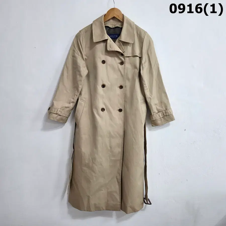 키르시 베이지색 트렌치 코트 s