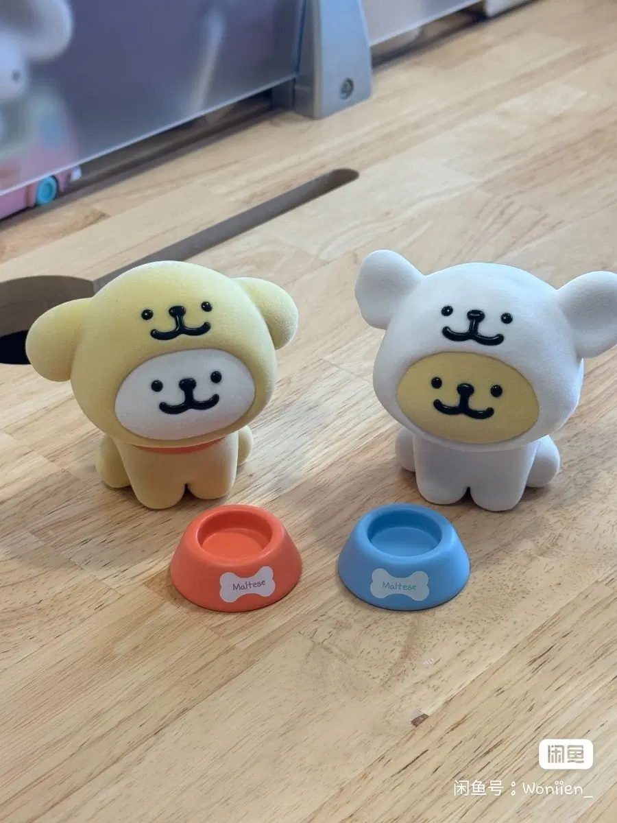 예판 몰티즈 리트리버 피규어 일괄