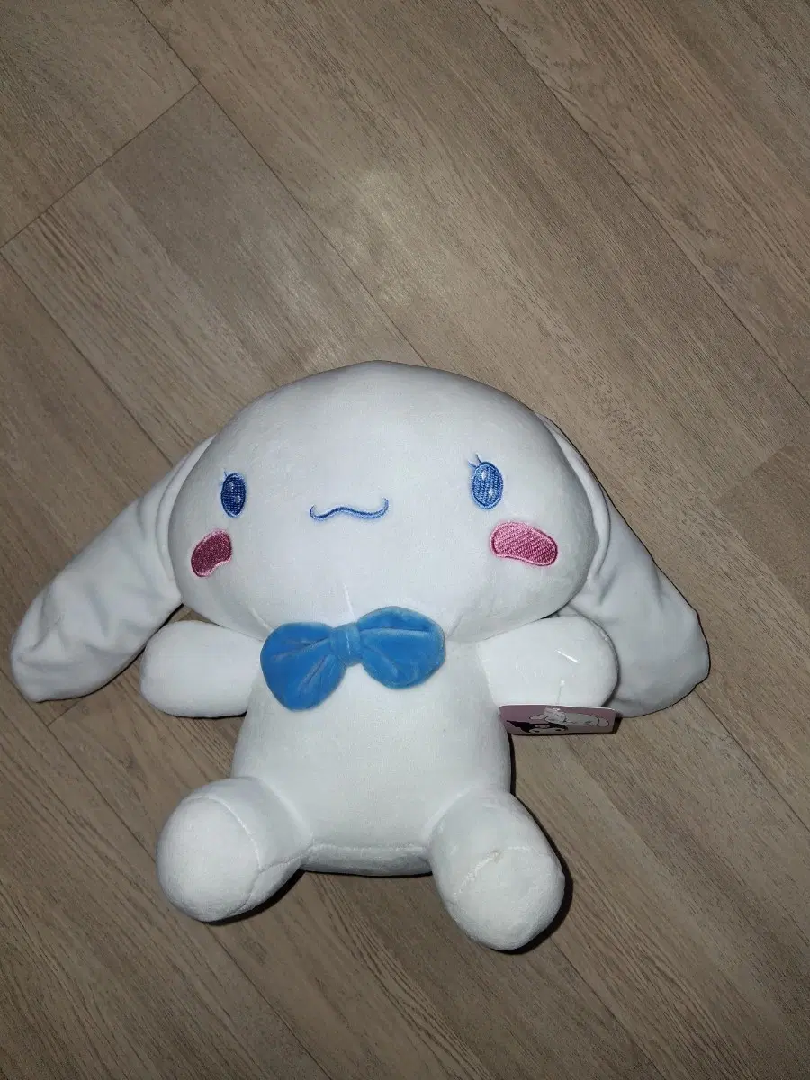 시나모롤 봉제인형 파란 리본 중형(무료배송)