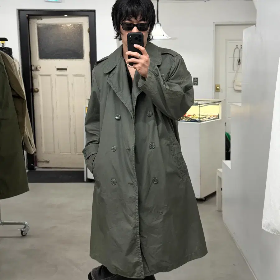 60년대 US ARMY 미군 밀리터리 레인코트