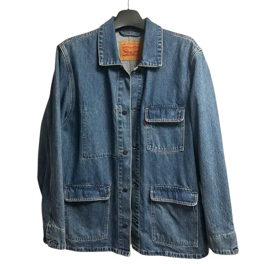 리바이스 데님 초어 자켓 L size