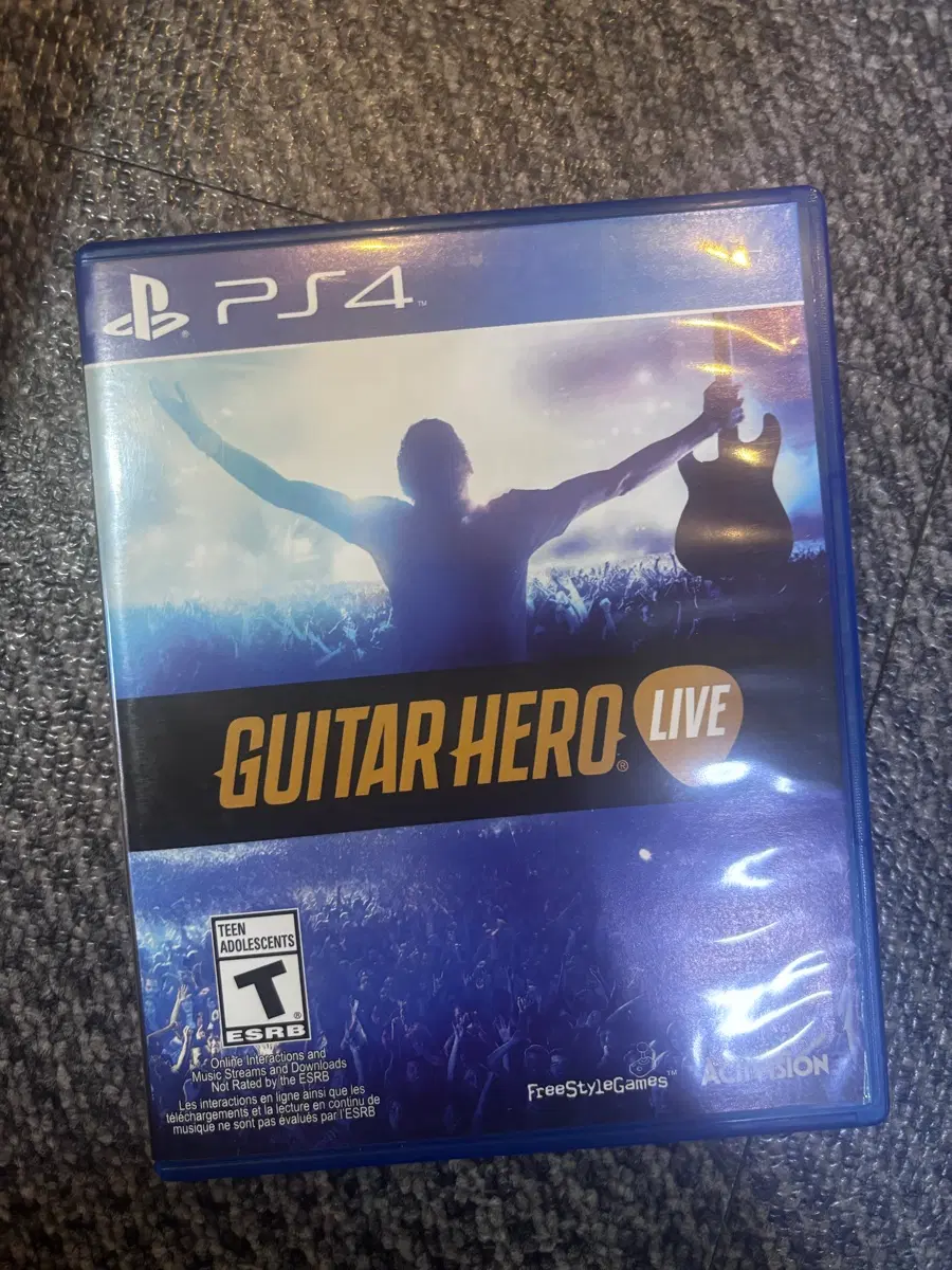 PS4 기타 히어로 라이브 해외판 영어지원
