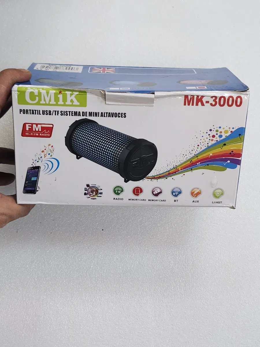 CMiK MK-3000 휴대용 블루투스 스피커
