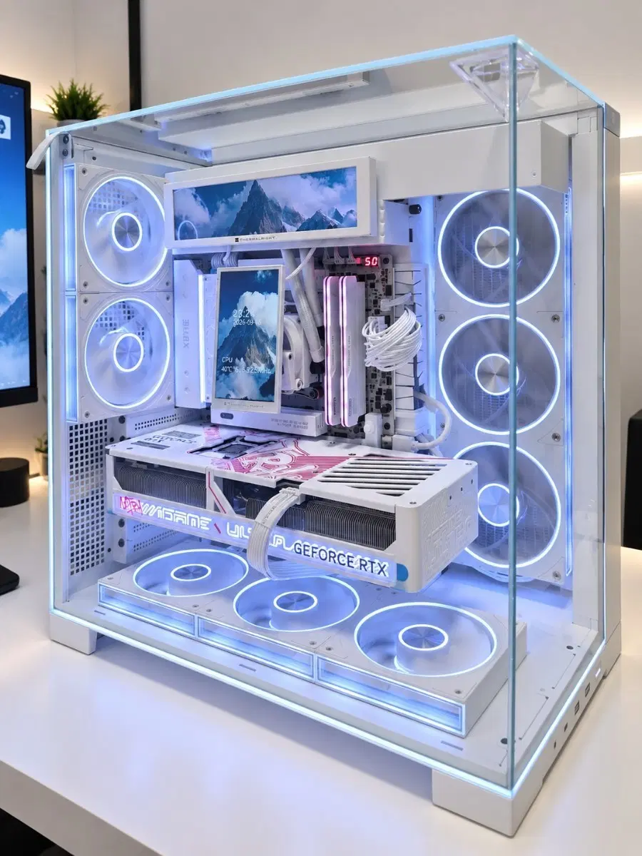 라이젠 9800X3D 5080 1200E X870E 고급PC