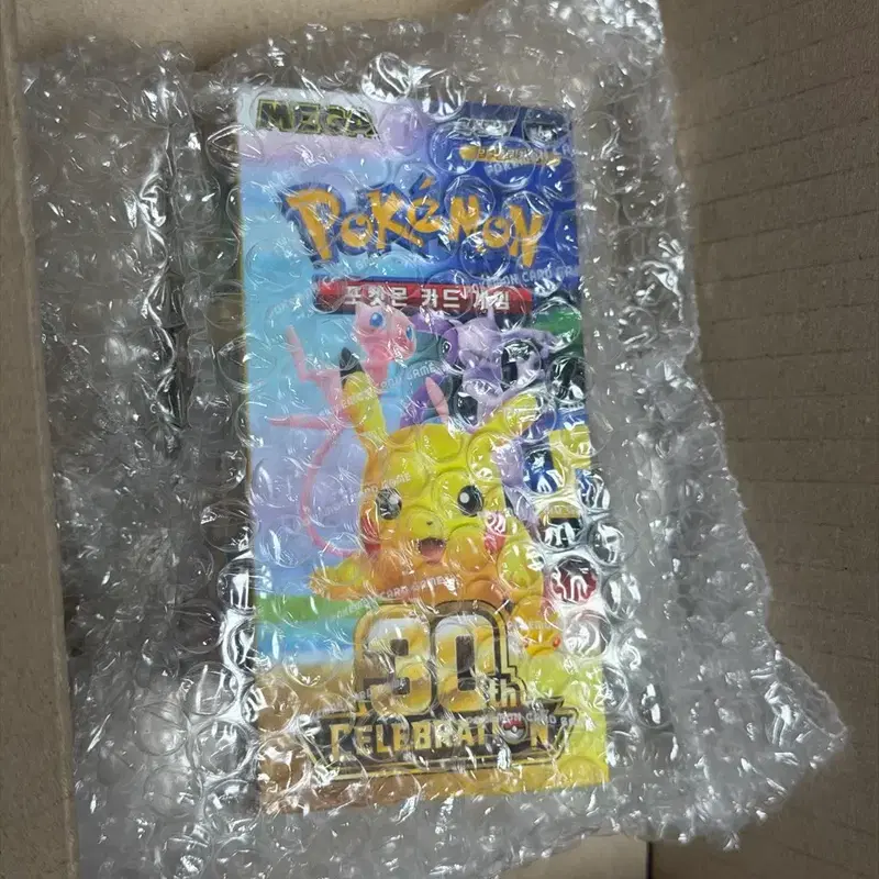 30주년 포켓몬 카드 슈링크0 미개봉 포켓몬30주년박스