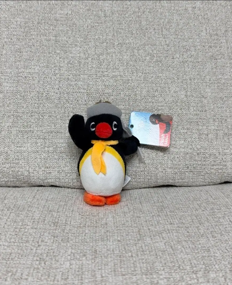 정품 핑구 인더시티 핑구 지휘자 키링 10cm 인형