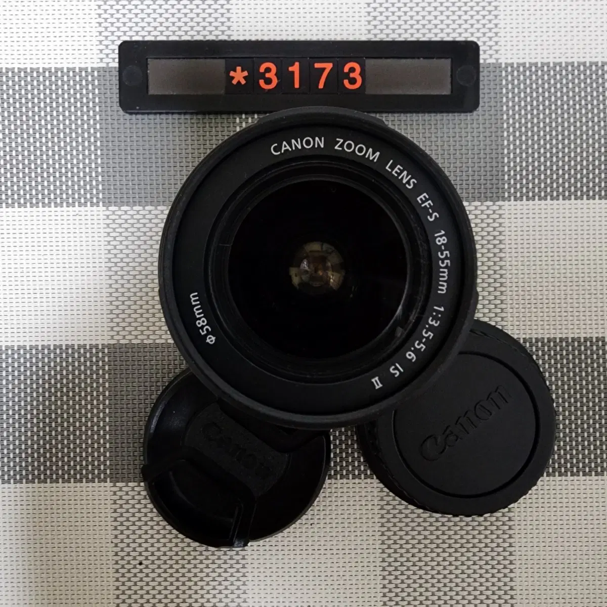 캐논 마운트 EF-S 55미리 18-55mm 줌렌즈