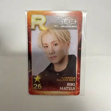 SUPERSTAR LDH 슈스엘 리얼 카드 마츠이 리키