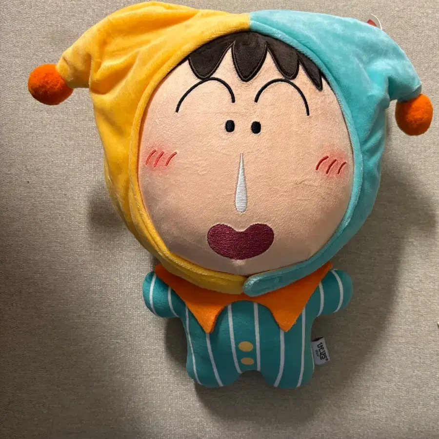 삐에로 맹구 인형 27cm(모자 탈부착 가능)