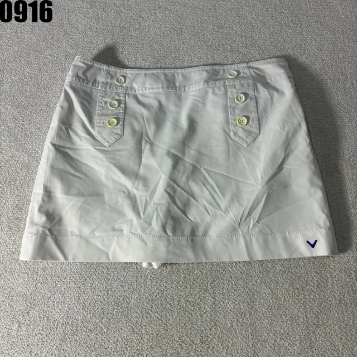 캘러웨이 골프 스커트 화이트 32