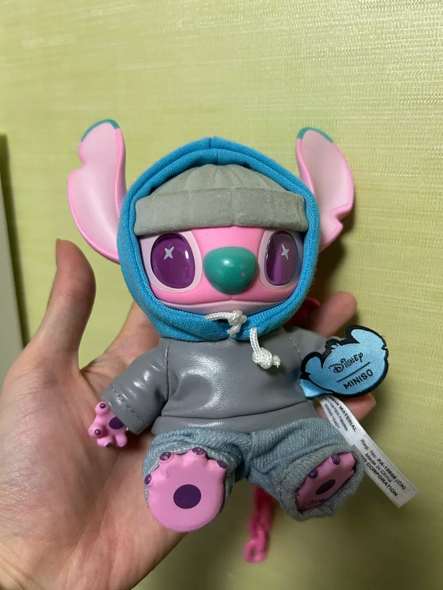 미니소 스티치 인형키링