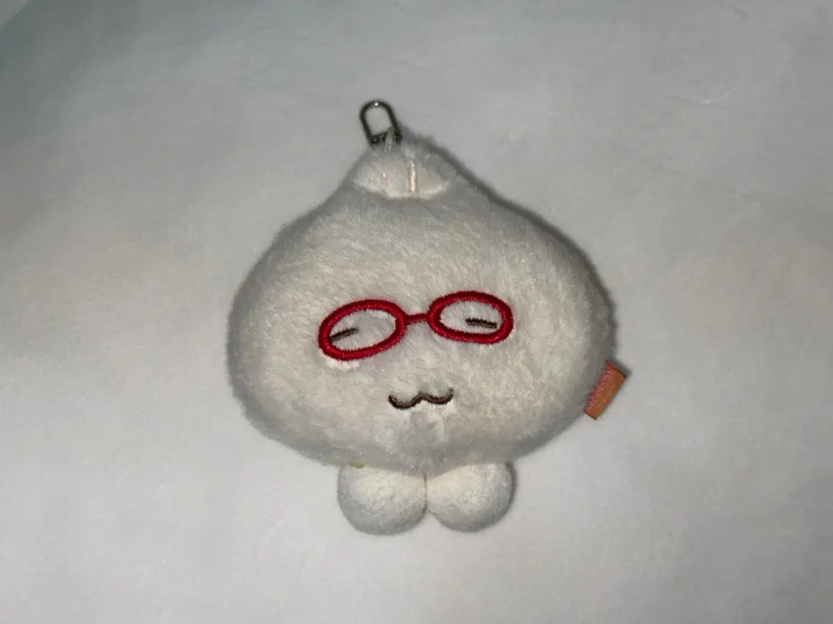 핑루 안경 만두 인형 키링
