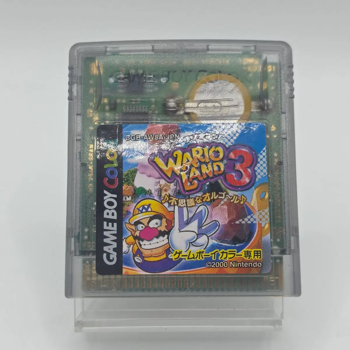 [일판] GBC / 게임보이컬러 와리오 랜드 3 (케이스포함) (세이브 전지 교체) 중고 알팩 타이틀 게임 (88)