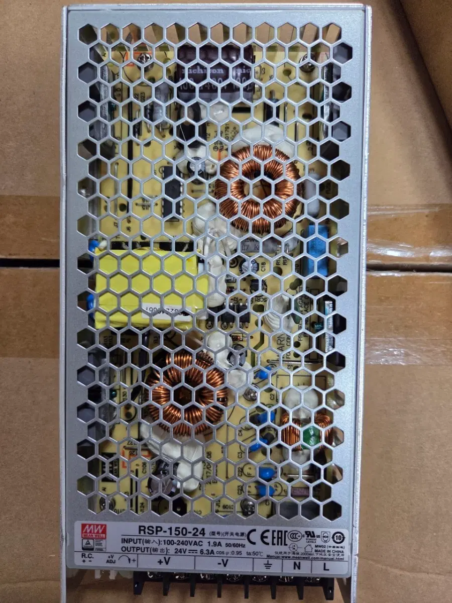 민웰 RSP-150-24 150W 24V 파워 서플라이 23개