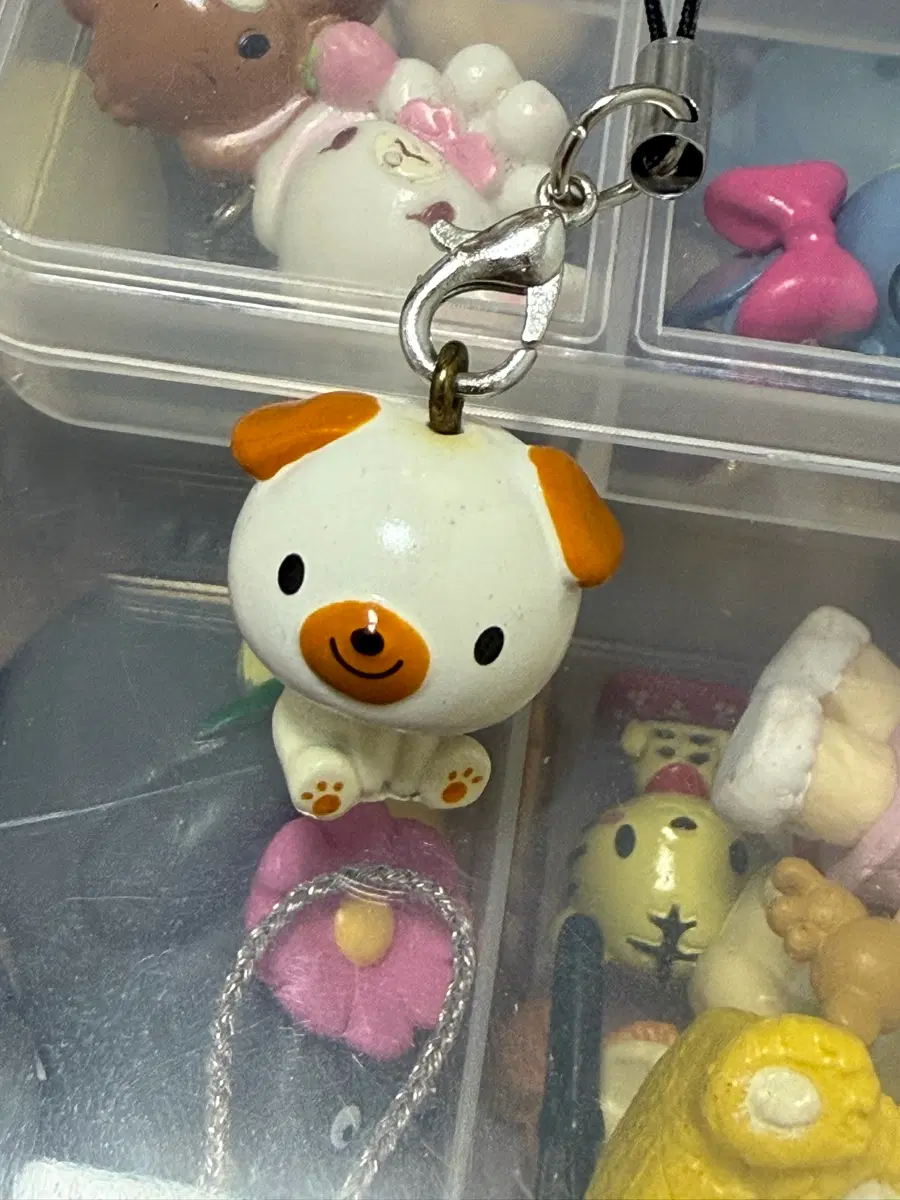 고전 강아지 키링