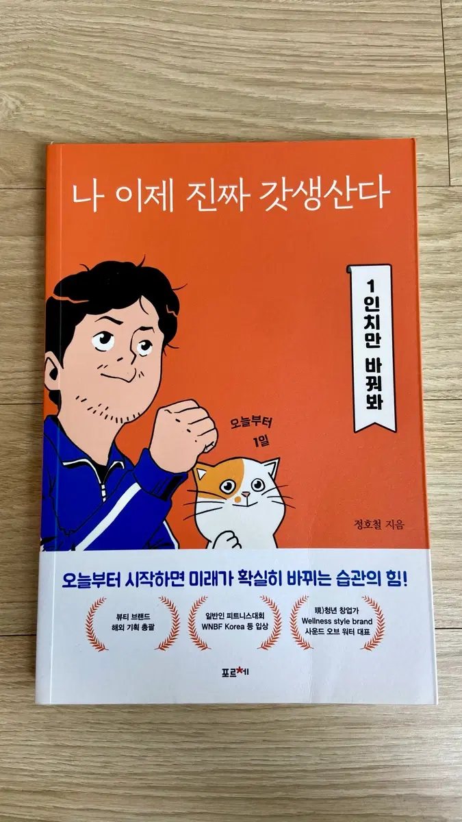 나 이제 진짜 갓생산다: 1인치만 바꿔봐 / 정호철 지음 / 자기계발 도서