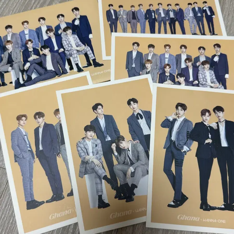 워너원 가나엽서
