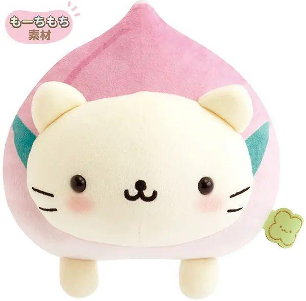 산엑스 유니버스 모찌모찌 미니 포옹 중형 누이구루미 인형 냥냥냥코