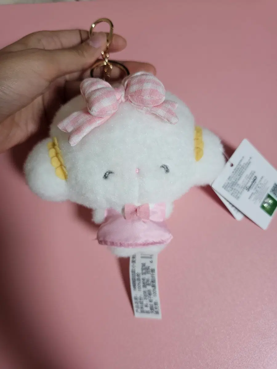 산리오 코기뮹 인형 키링
