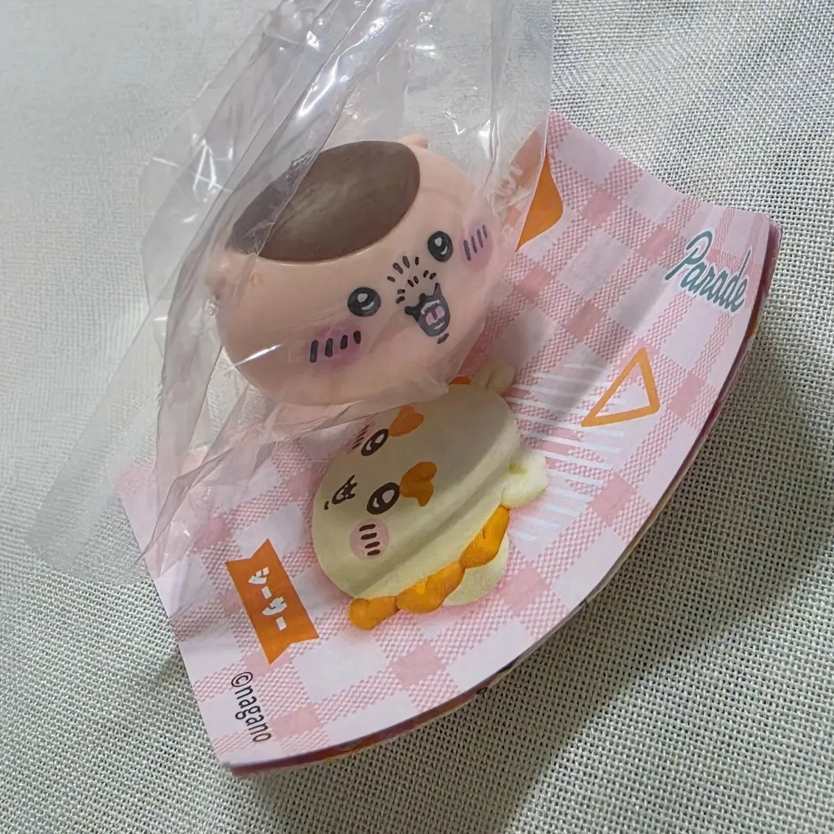 치이카와 페이스링 반지 가챠 쿠리만쥬
