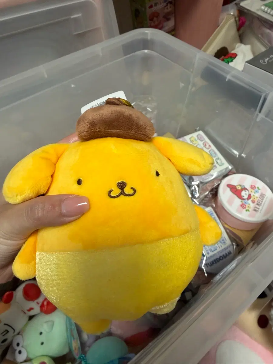 태닝폼푸인형