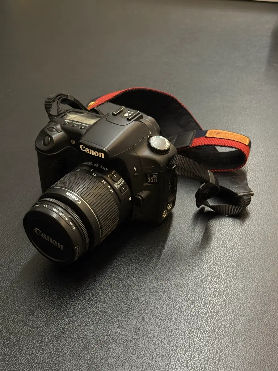 캐논 EOS 30D DSLR + EF-S 18-55mm IS 렌즈 풀박스 구성