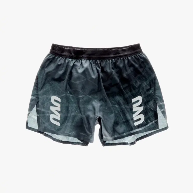 UVU 러닝 스플릿 쇼츠 블랙 그레이 Running split shorts