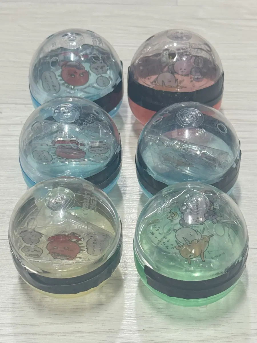 나가노 마켓 농담곰 치이카와 콜라보 아크릴 가챠 2종 일괄 미개봉