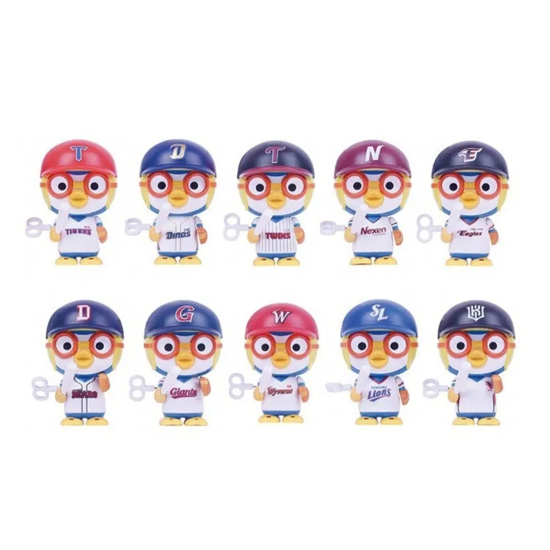 KBO 뽀로로 태엽 피규어 4종 새제품