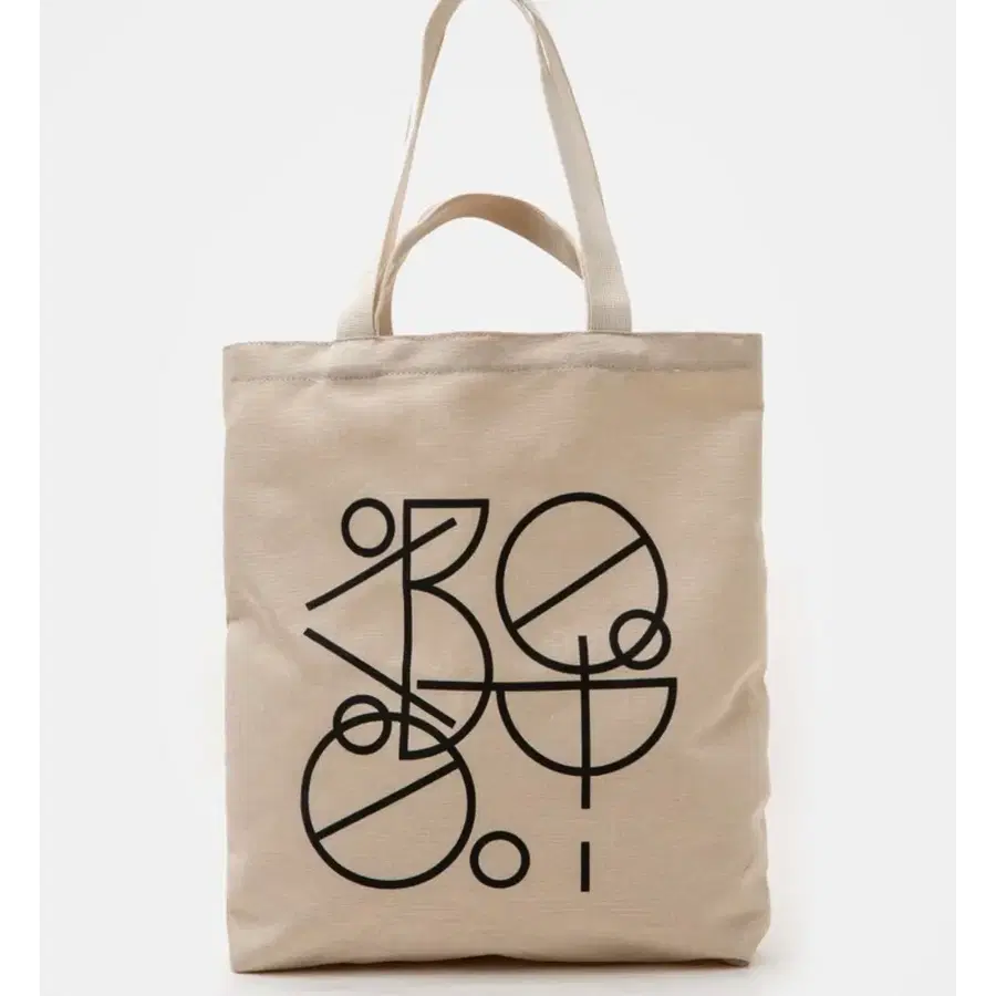 BEAN POLE 30주년 로고프린트 에코백
