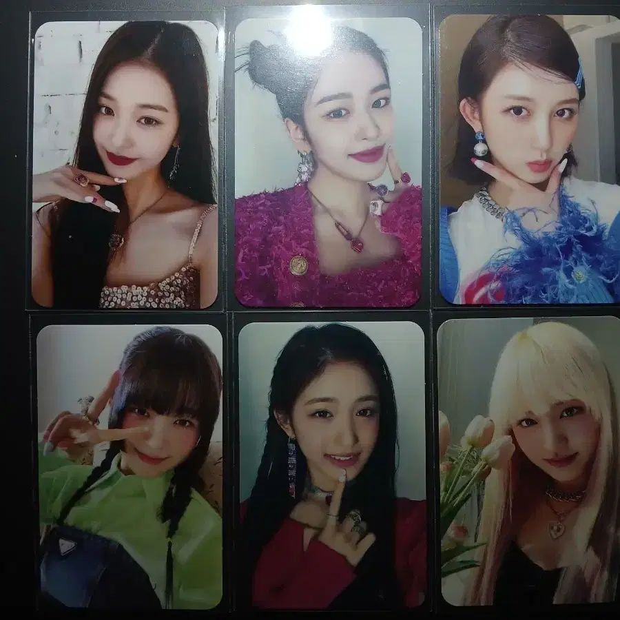 아이브 러브다이브 앨범 포카 6장 일괄 (무대의상)